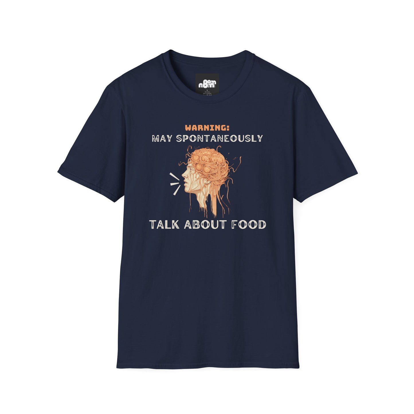 May Spontaneously Talk About Food T-shirt