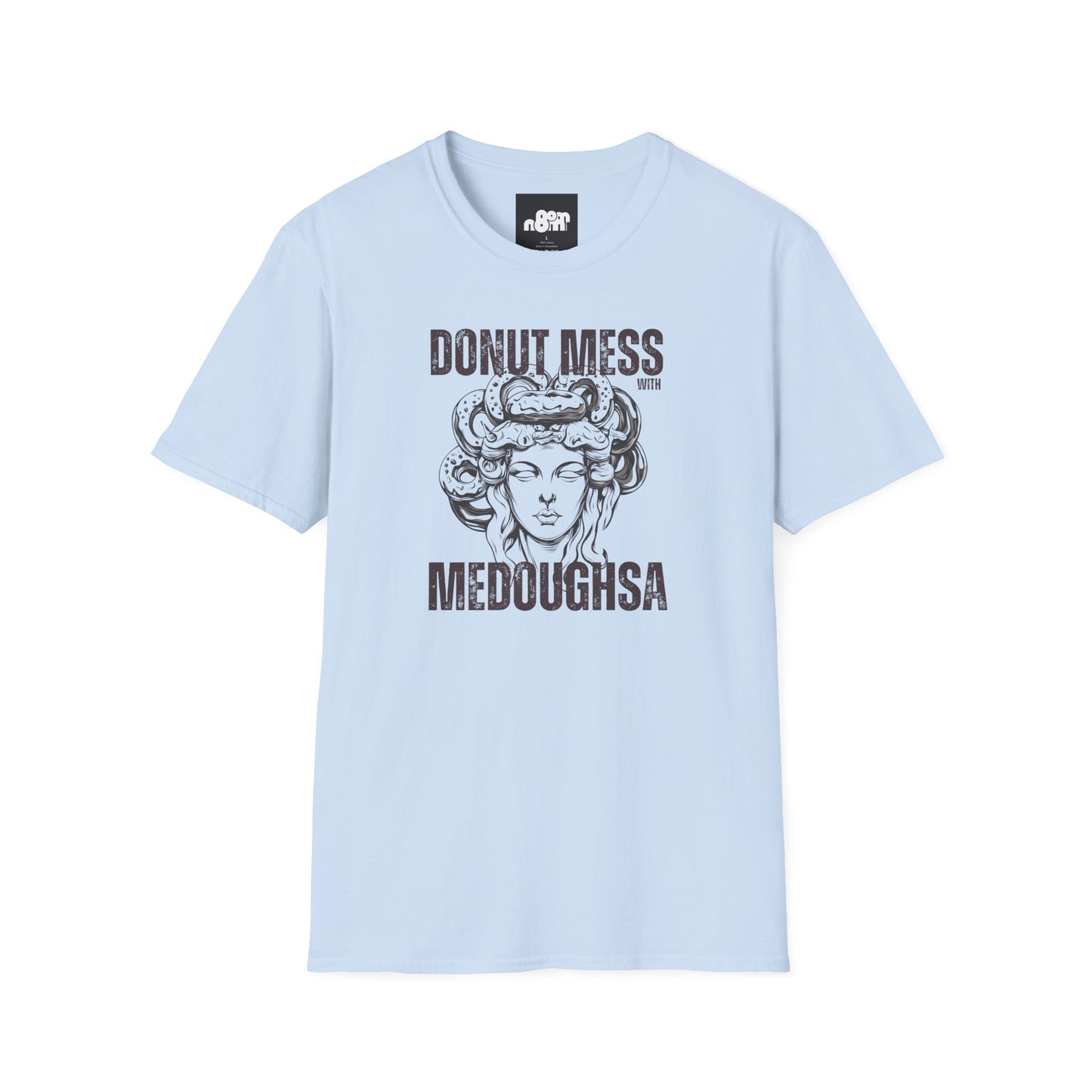 Funny Donut Mess with Medoughsa Softstyle T-shirt