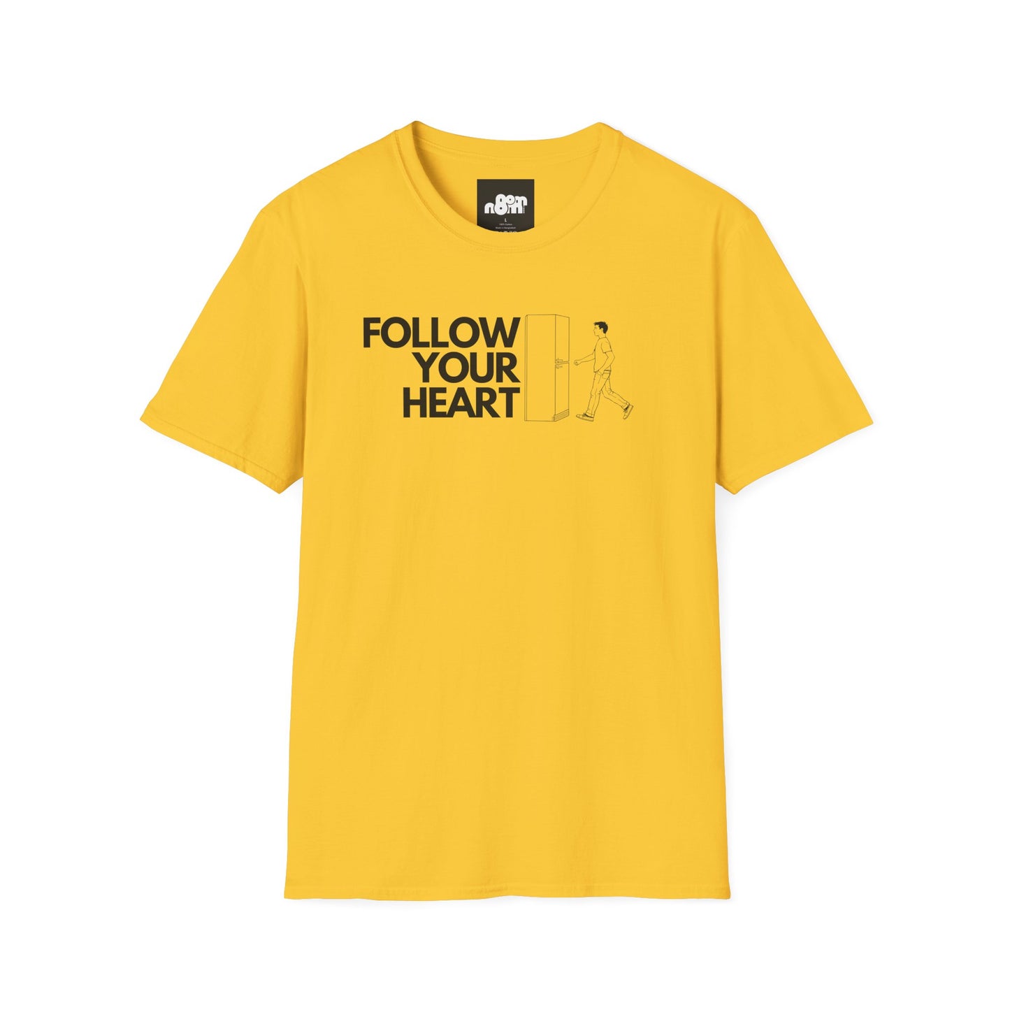 Follow Your Heart T-Shirt Inspirational Casual Wear