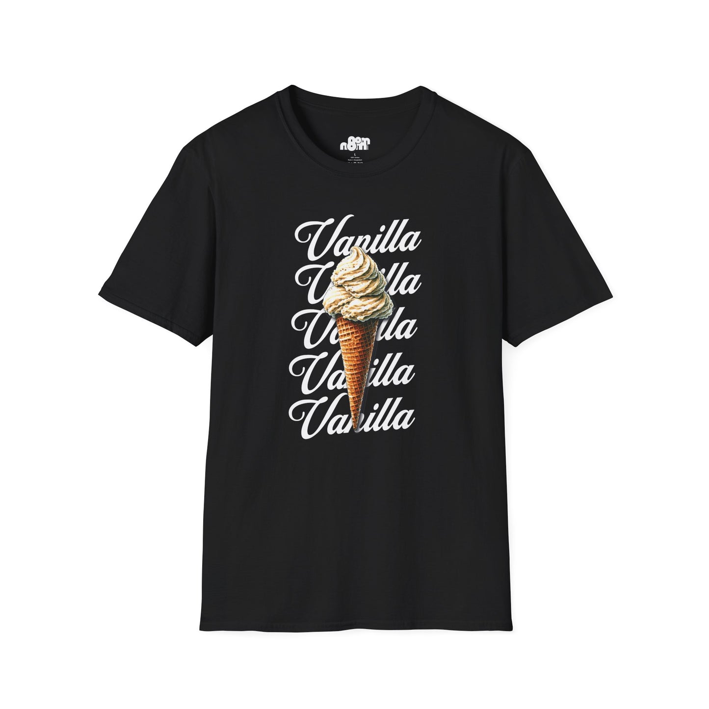 Vanilla Ice Cream Softstyle T-Shirt Unisex Fun Summer Tee