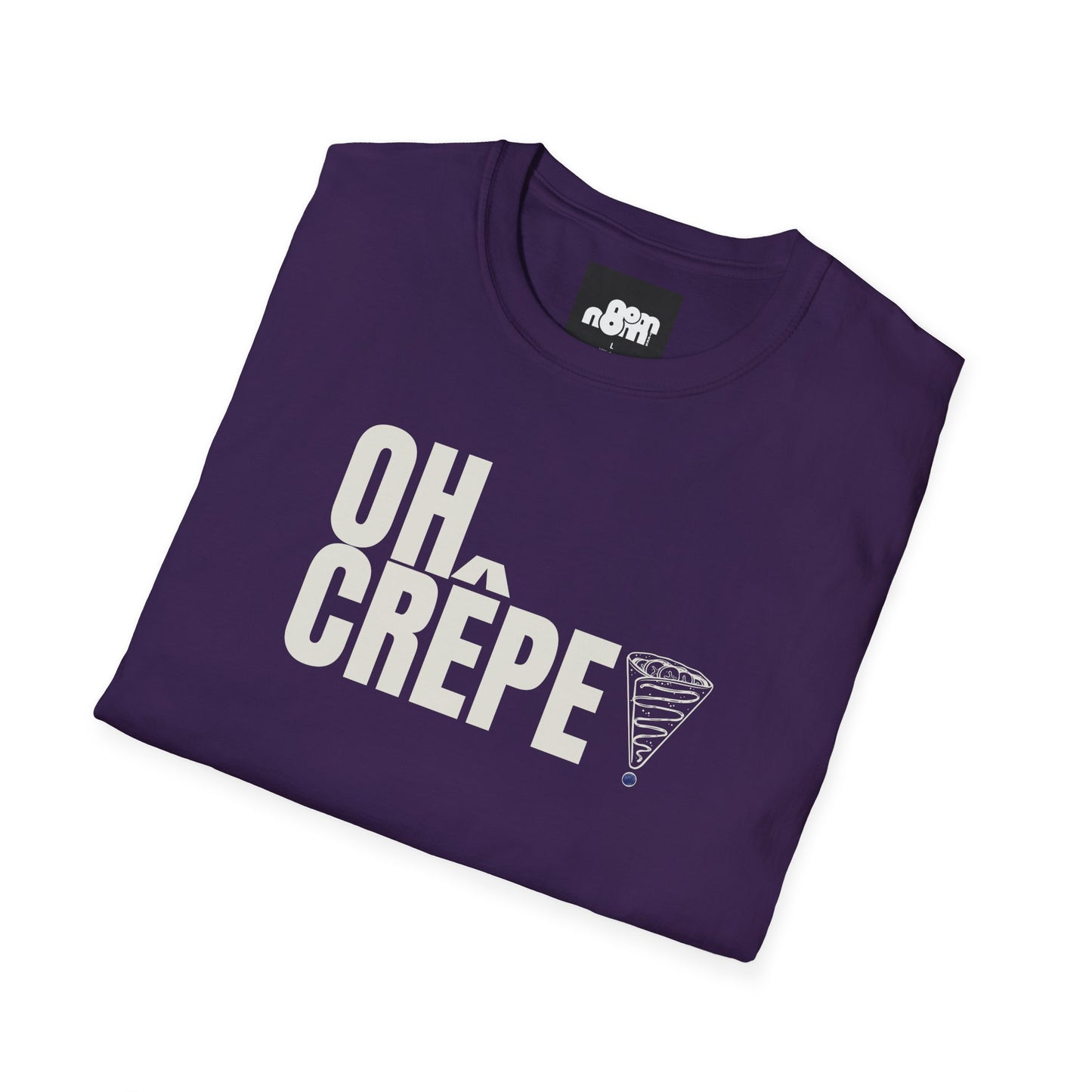 Funny Oh Crepe Unisex T-Shirt Food Theme