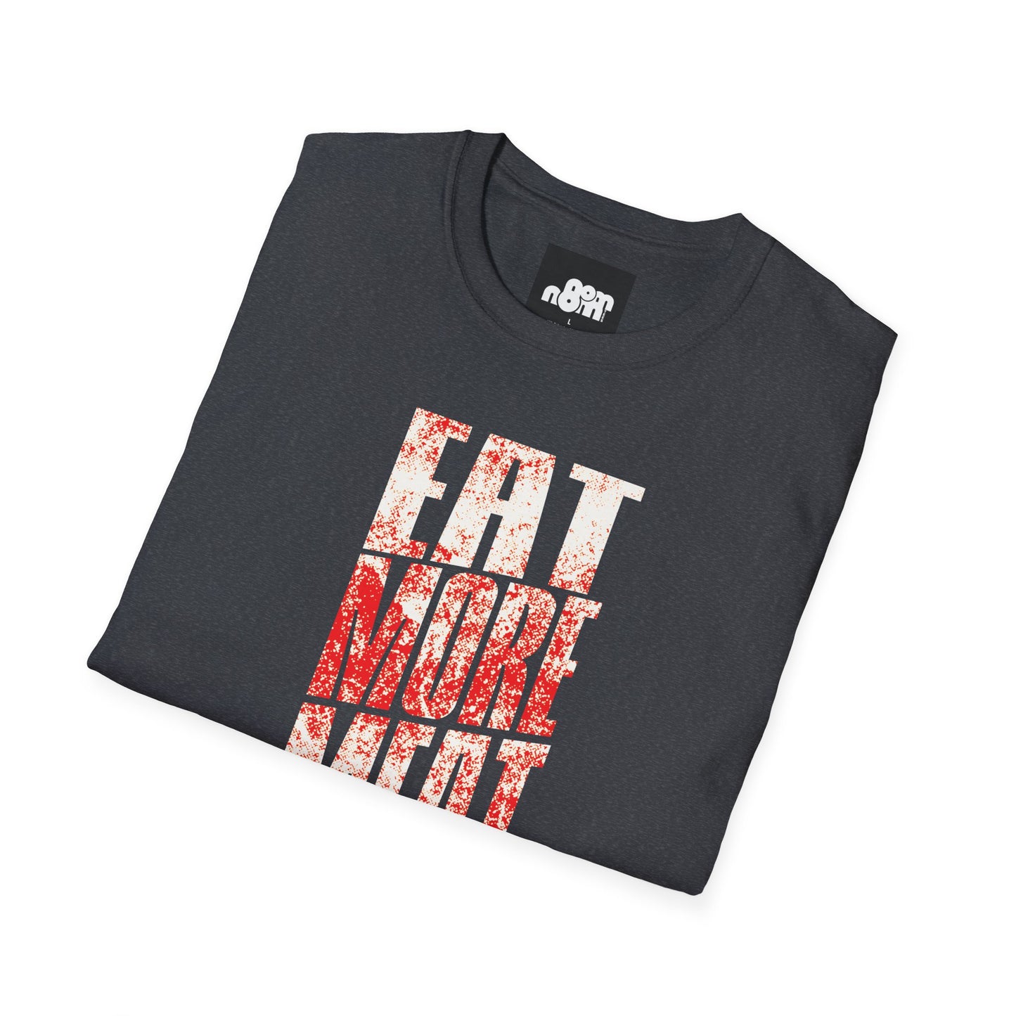 Eat More Meat T-Shirt Casual Foodie Tee for BBQ Lovers