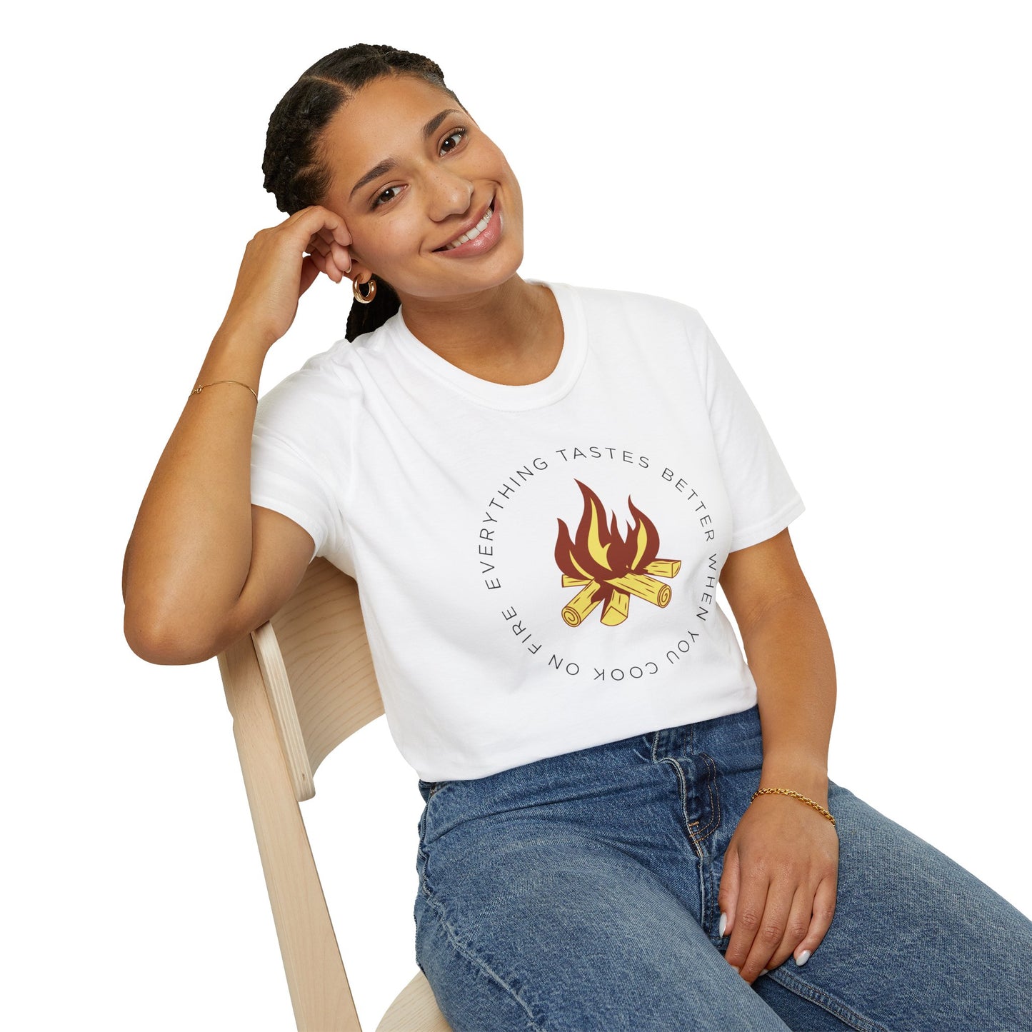 Everything Tastes Better When You Cook On Fire T-Shirt