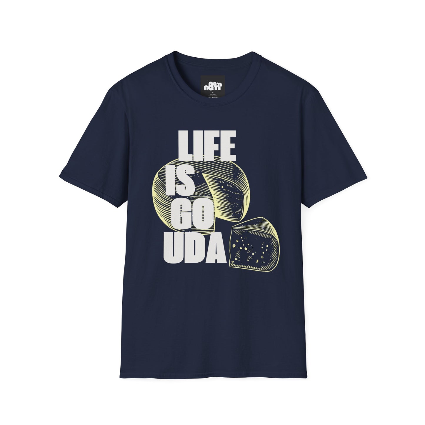 Life Is Gouda T-Shirt Fun Cheese Lover Tee