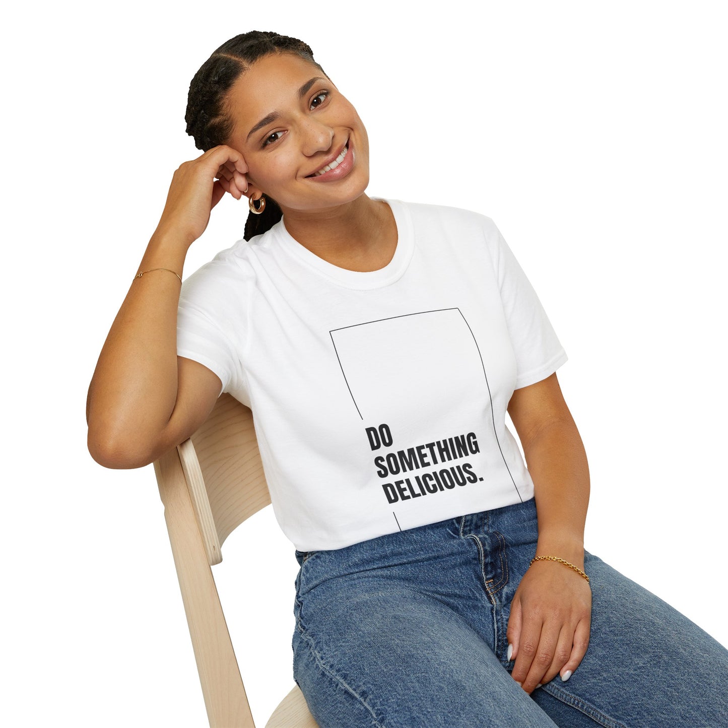 Inspirational T-Shirt "Do Something Delicious"