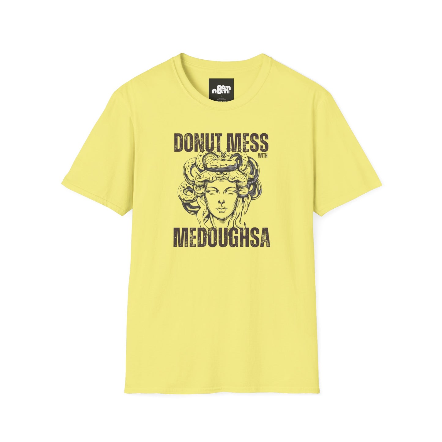 Funny Donut Mess with Medoughsa Softstyle T-shirt