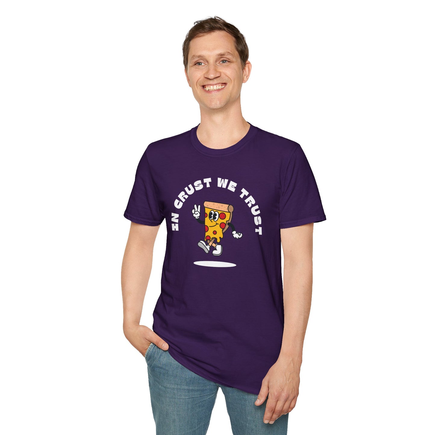 In Crust We Trust Pizza Lover T-shirt