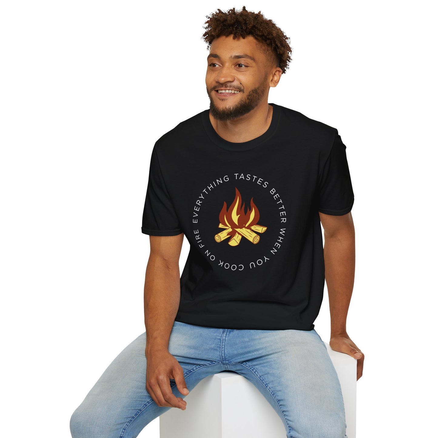 Everything Tastes Better When You Cook On Fire T-Shirt
