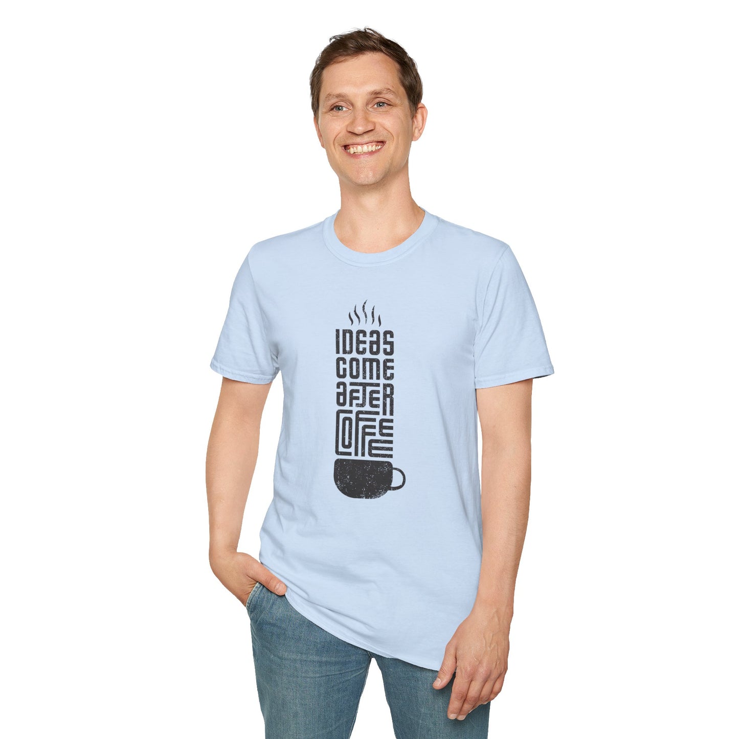 Ideas Come After Coffee T-Shirt