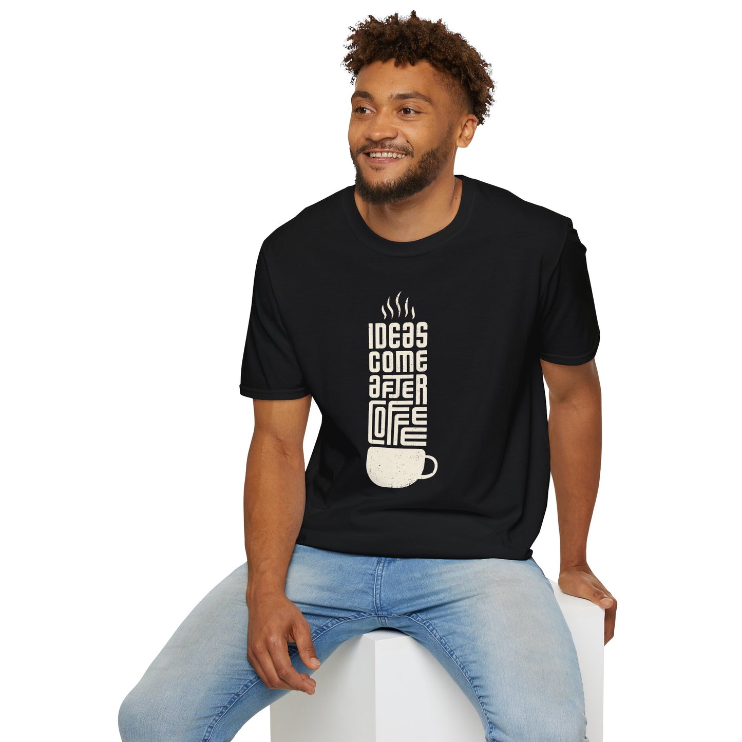 Ideas Come After Coffee T-Shirt