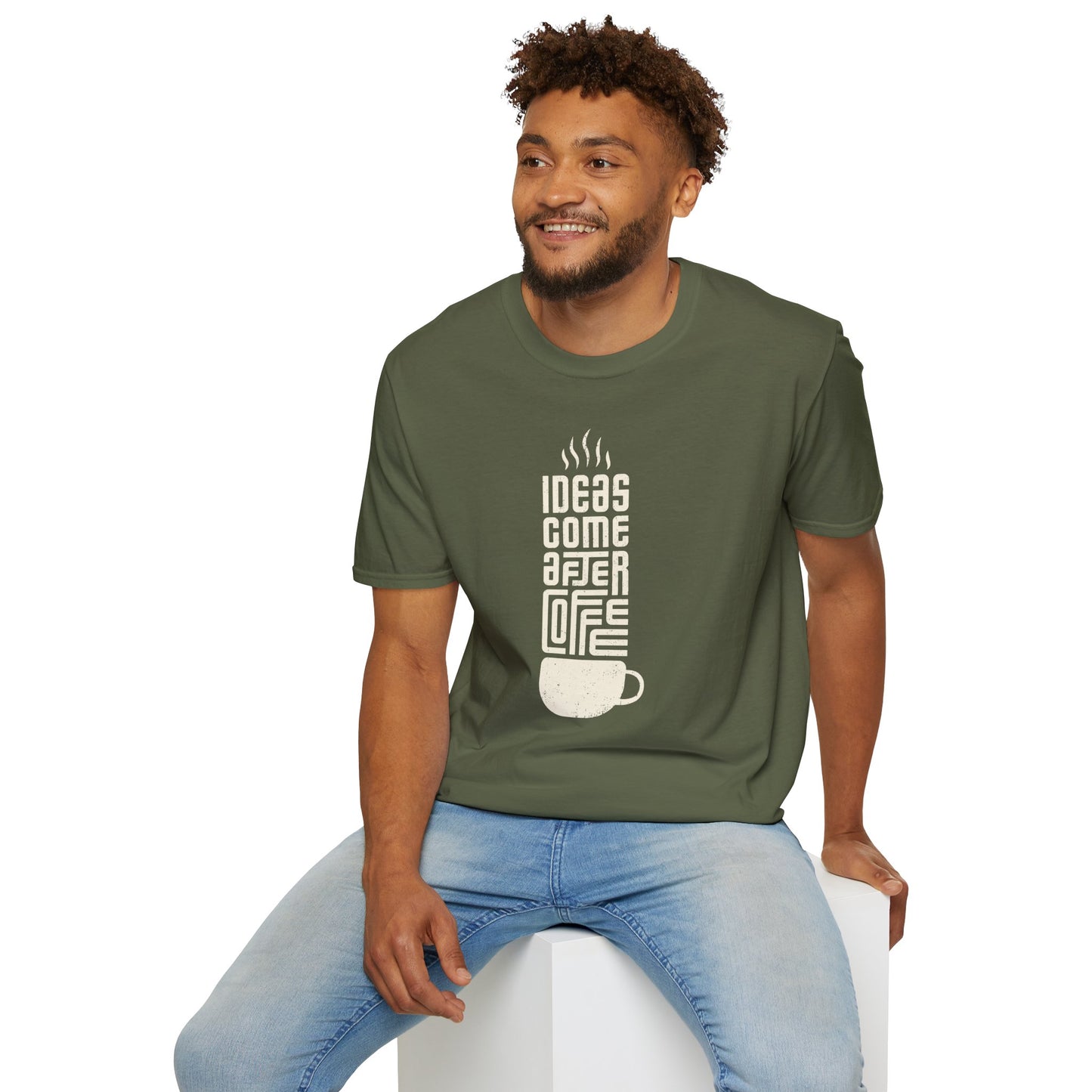 Ideas Come After Coffee T-Shirt