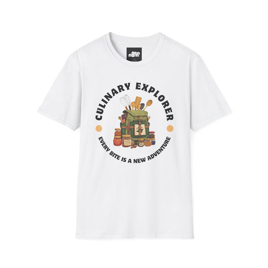 Culinary Explorer T-Shirt Every Bite is a New Adventure