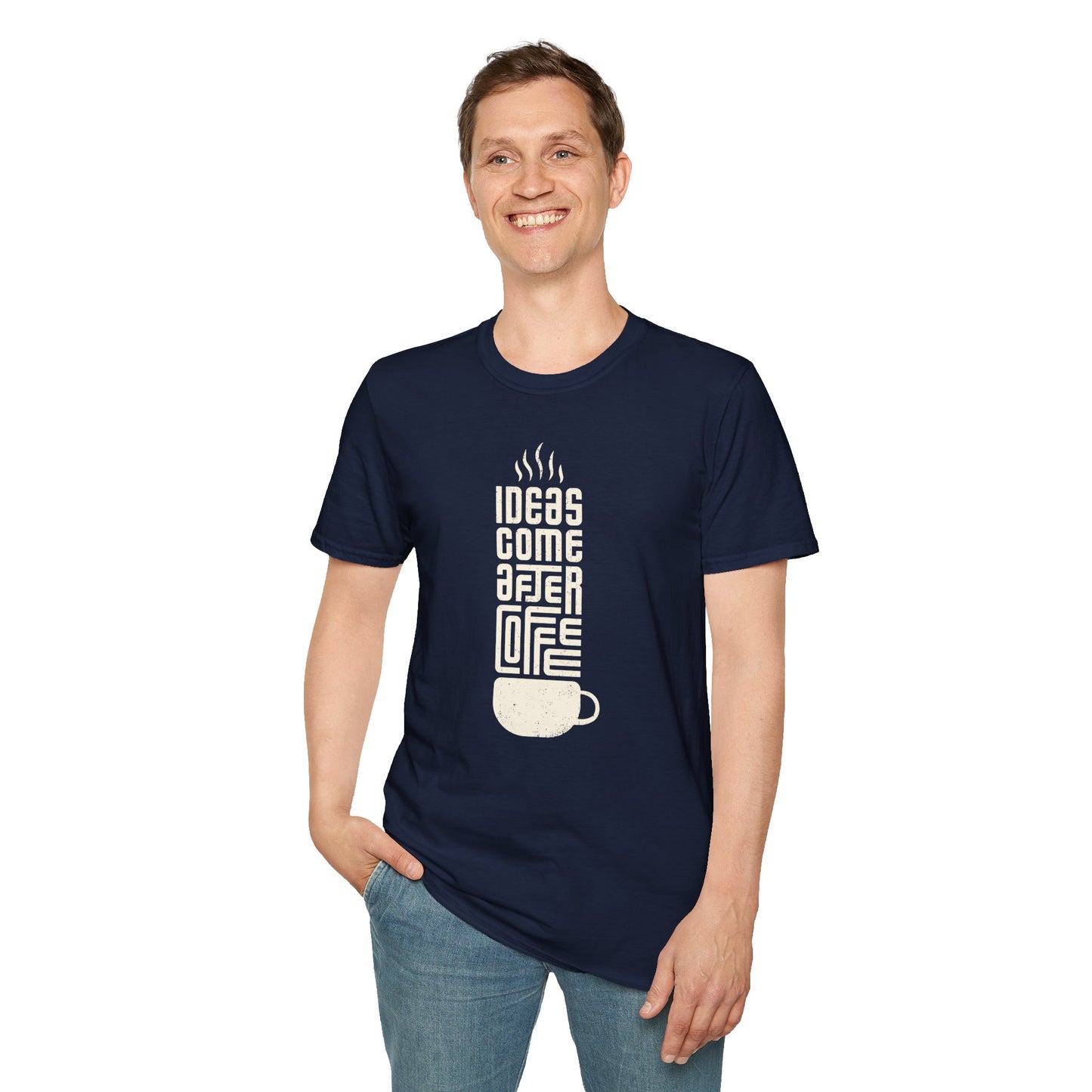 Ideas Come After Coffee T-Shirt