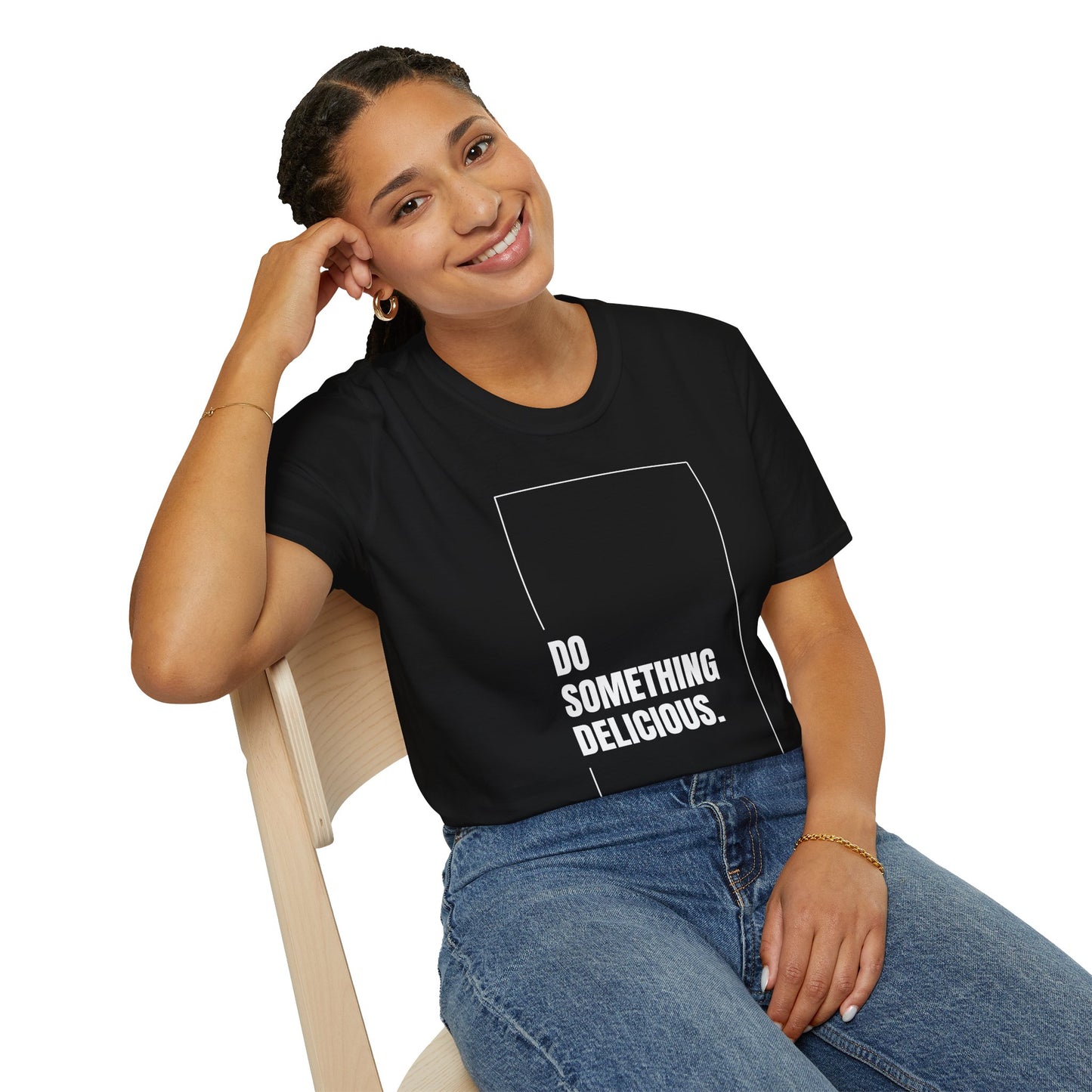Inspirational T-Shirt "Do Something Delicious"