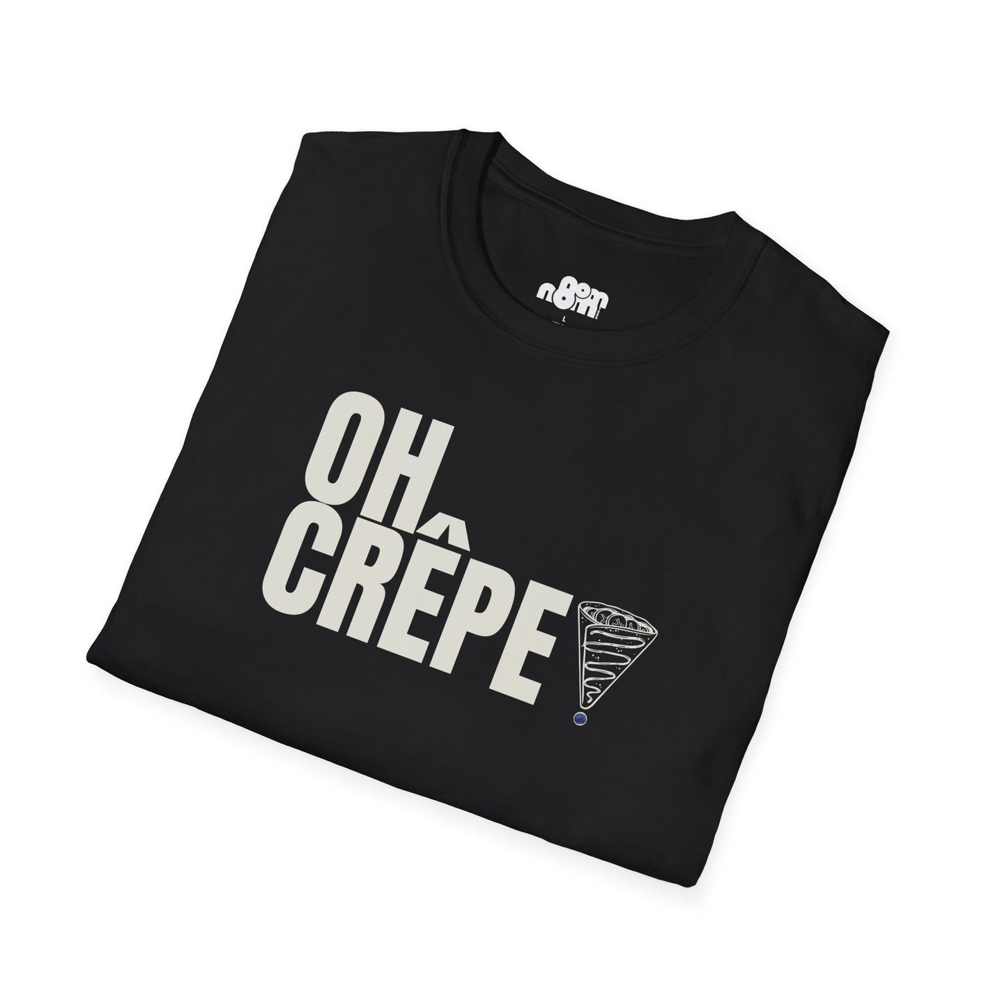 Funny Oh Crepe Unisex T-Shirt Food Theme