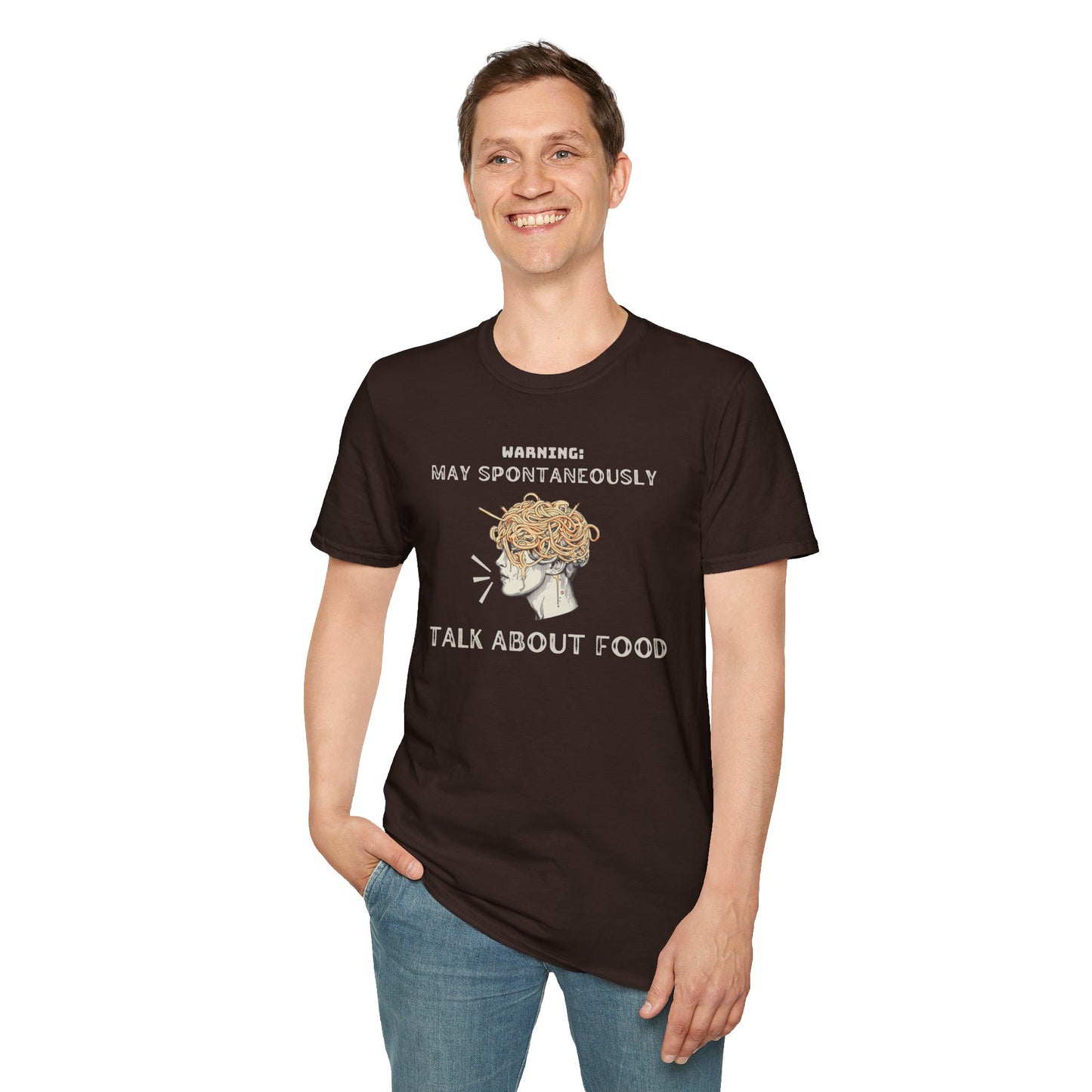 May Spontaneously Talk About Food T-shirt