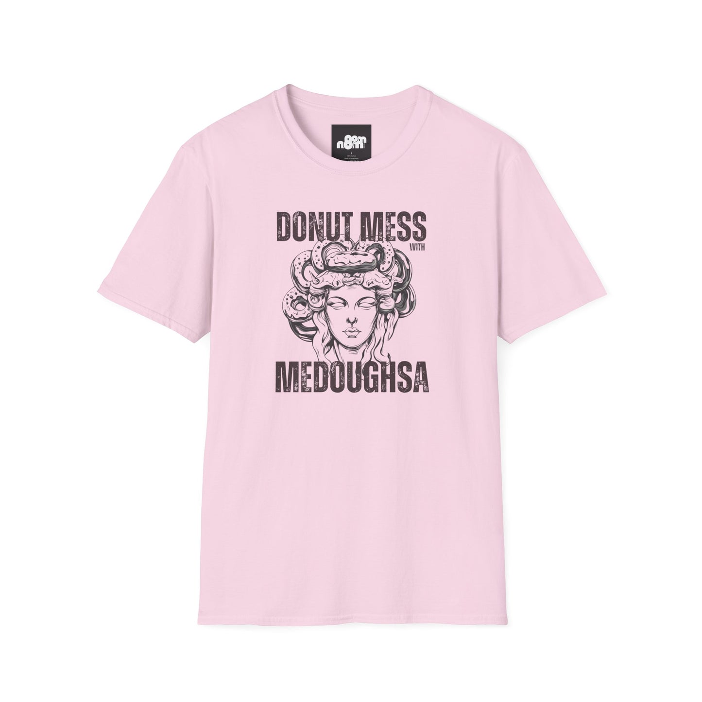 Funny Donut Mess with Medoughsa Softstyle T-shirt