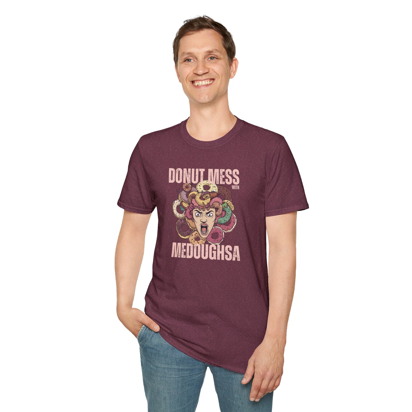 Funny Donut Mess with Medoughsa T-Shirt