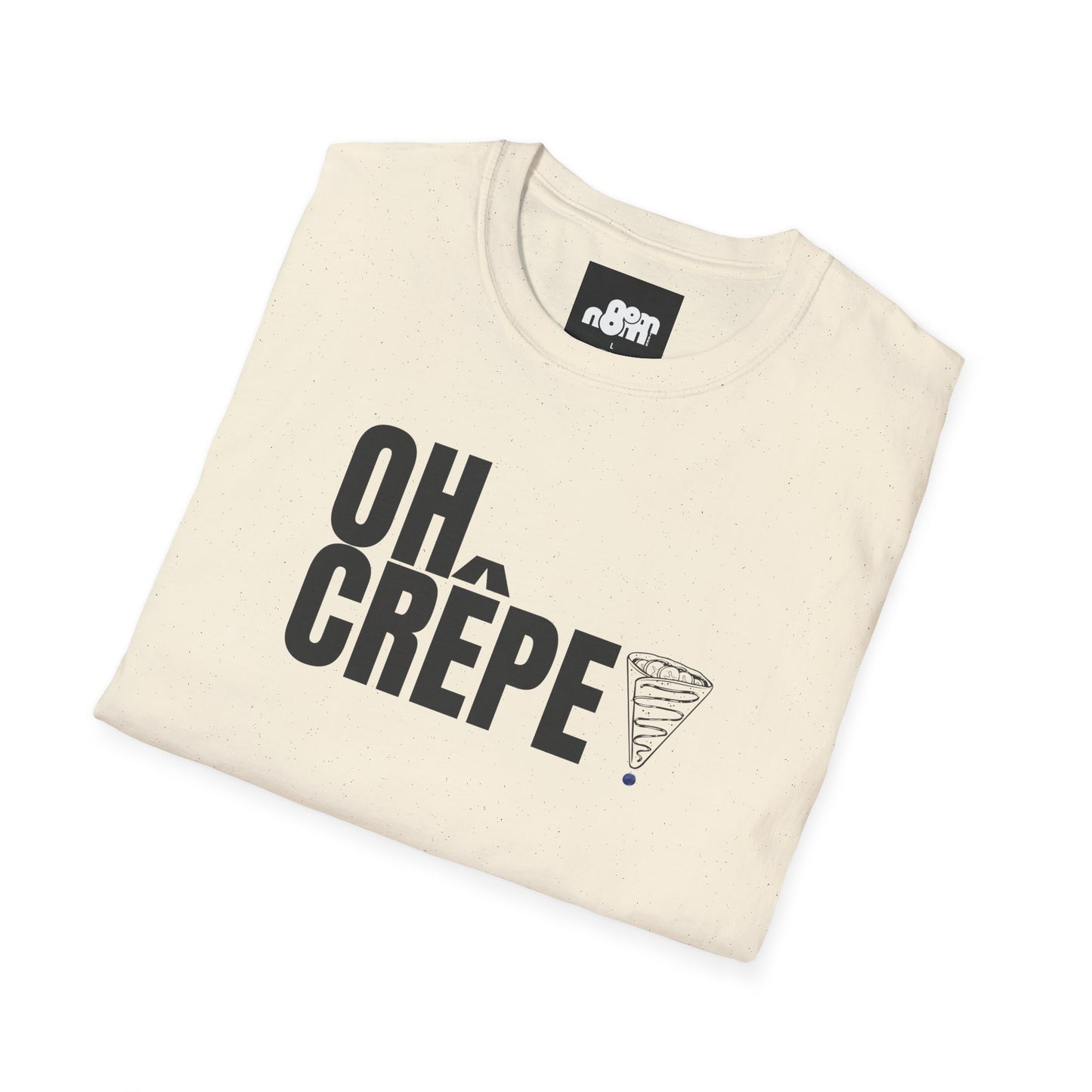 Funny Oh Crepe Unisex T-Shirt Food Theme