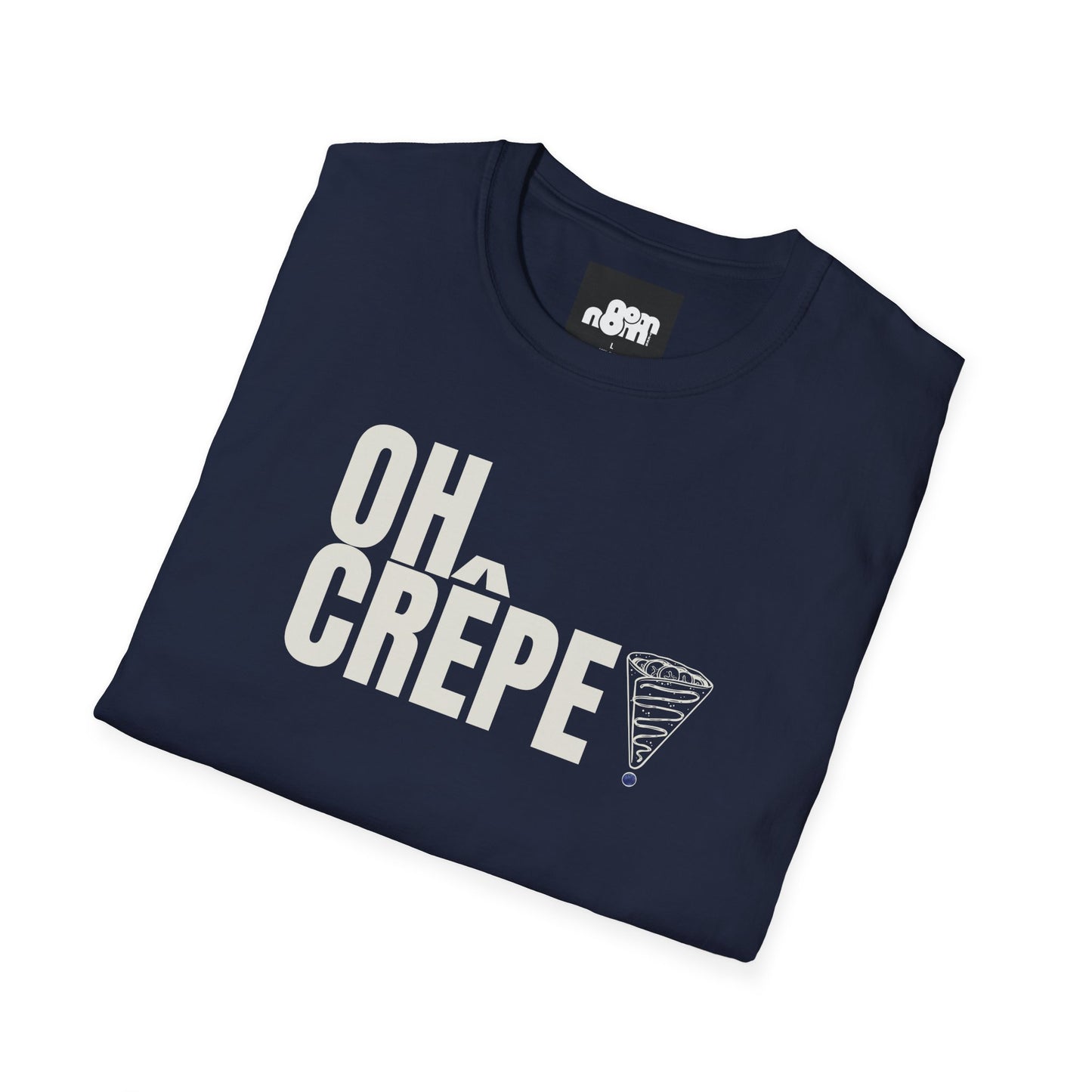 Funny Oh Crepe Unisex T-Shirt Food Theme