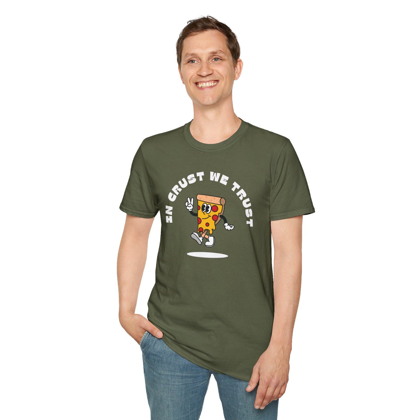 In Crust We Trust Pizza Lover T-shirt