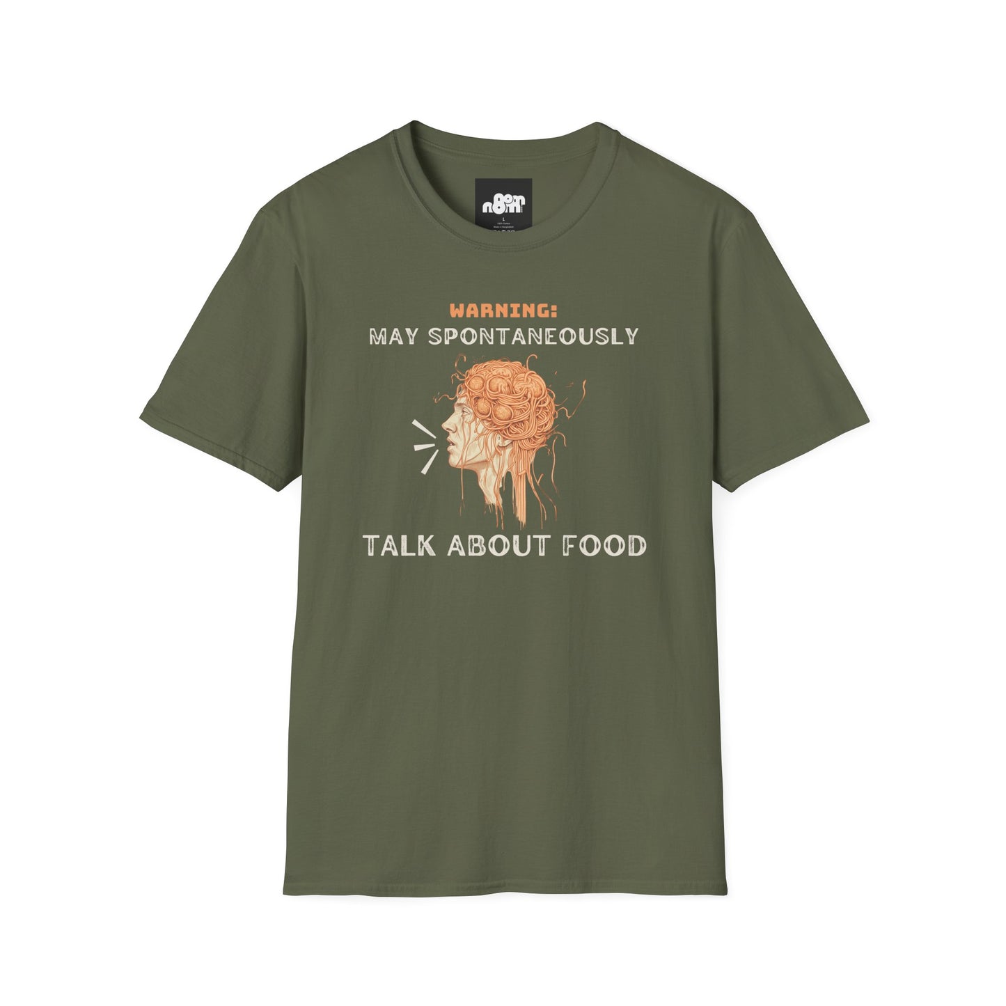 May Spontaneously Talk About Food T-shirt