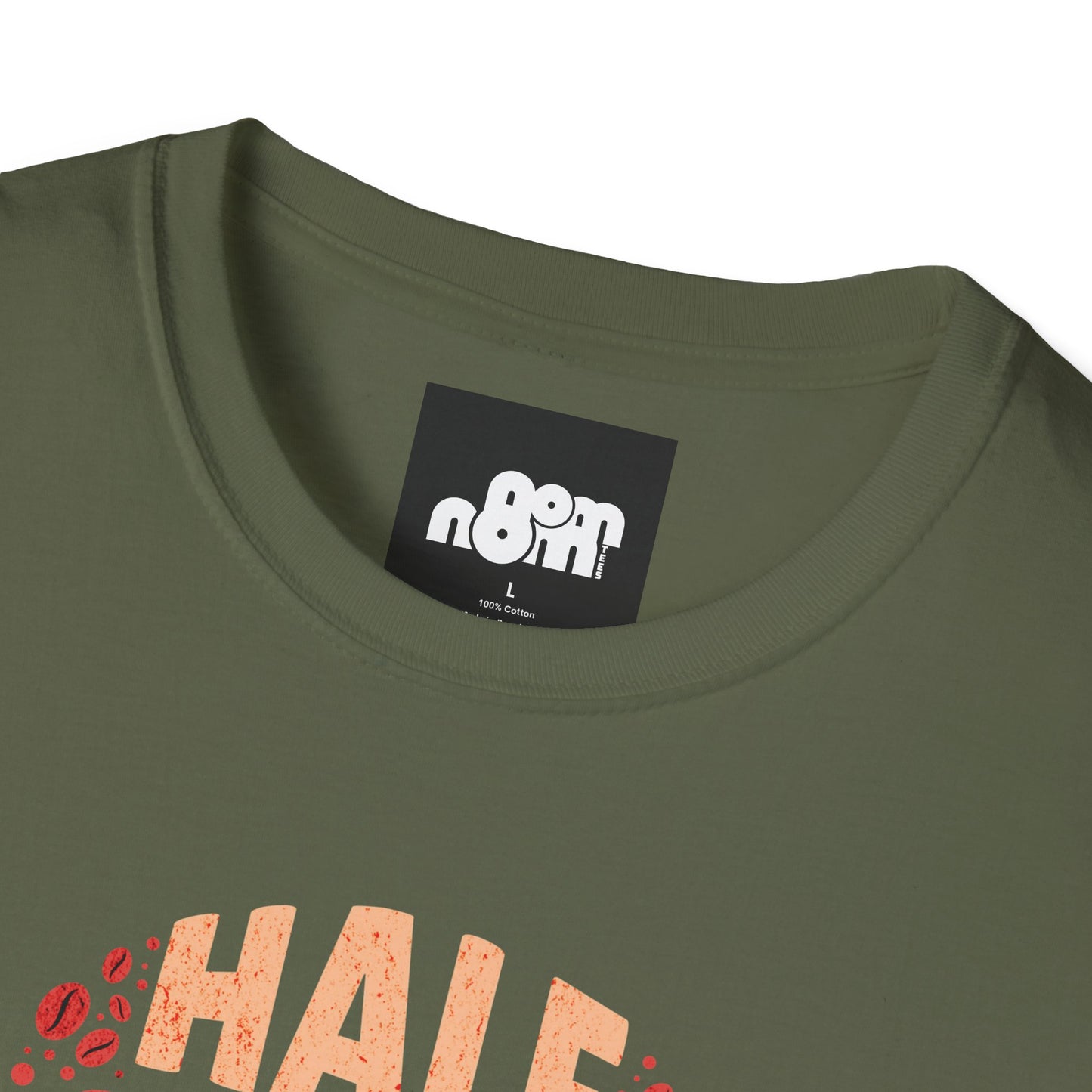 Half Human Half Coffee Coffee Lover T-Shirt