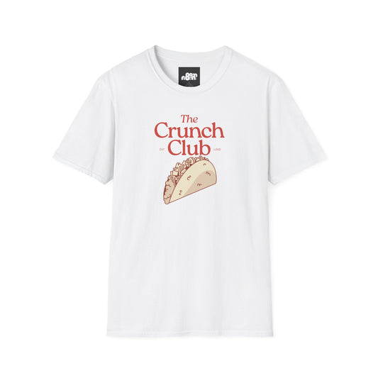 Taco Crunch Club Red Unisex T-Shirt