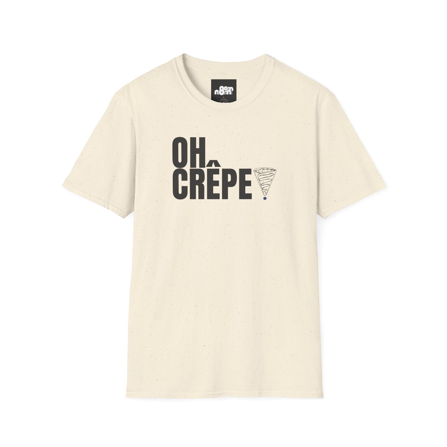 Funny Oh Crepe Unisex T-Shirt Food Theme