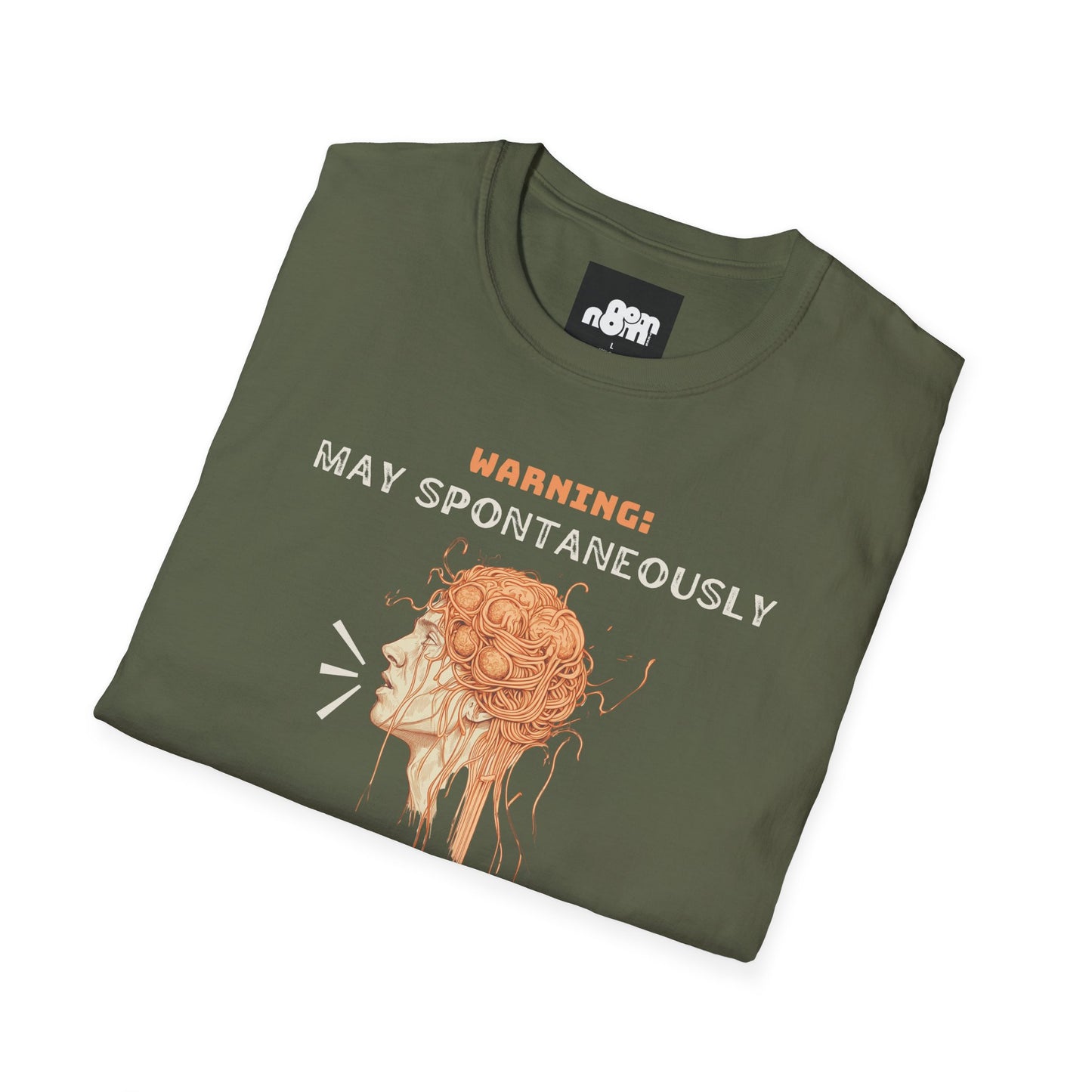 May Spontaneously Talk About Food T-shirt