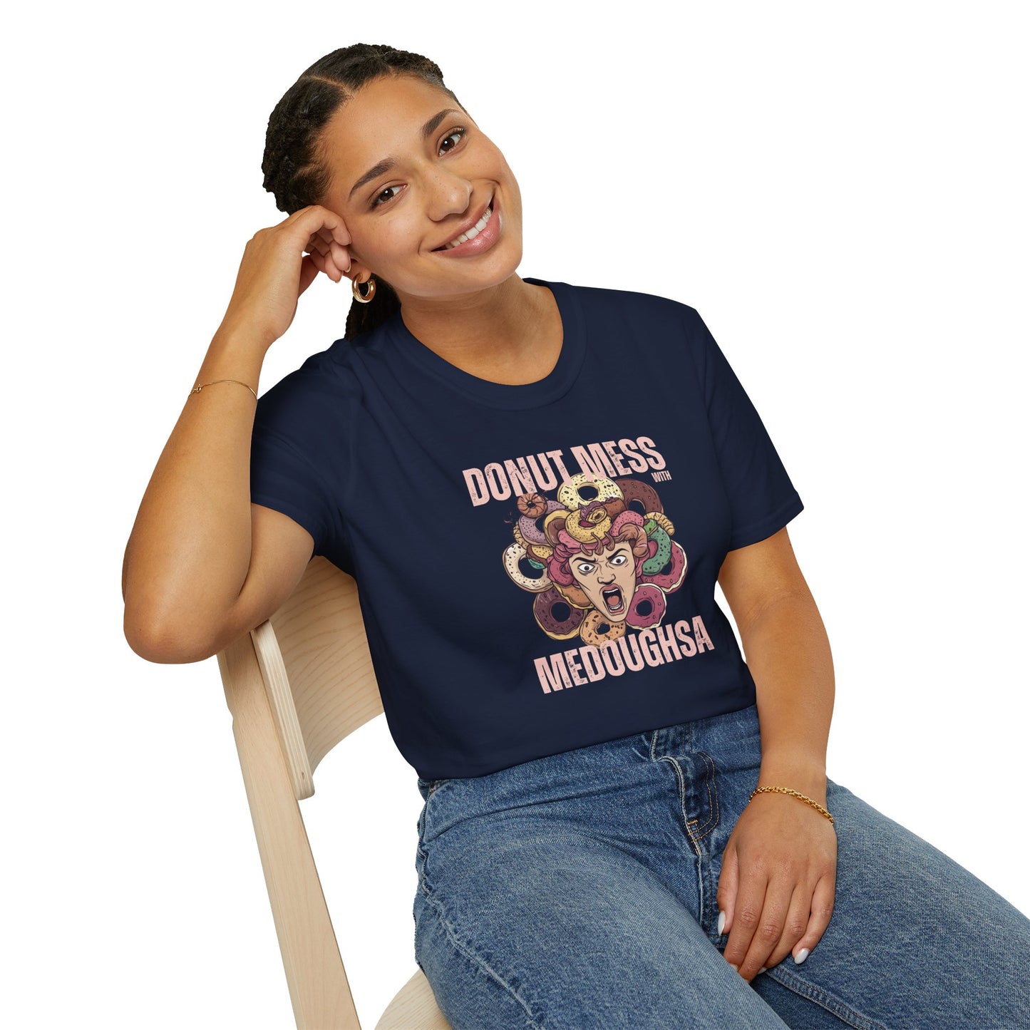 Funny Donut Mess with Medoughsa T-Shirt
