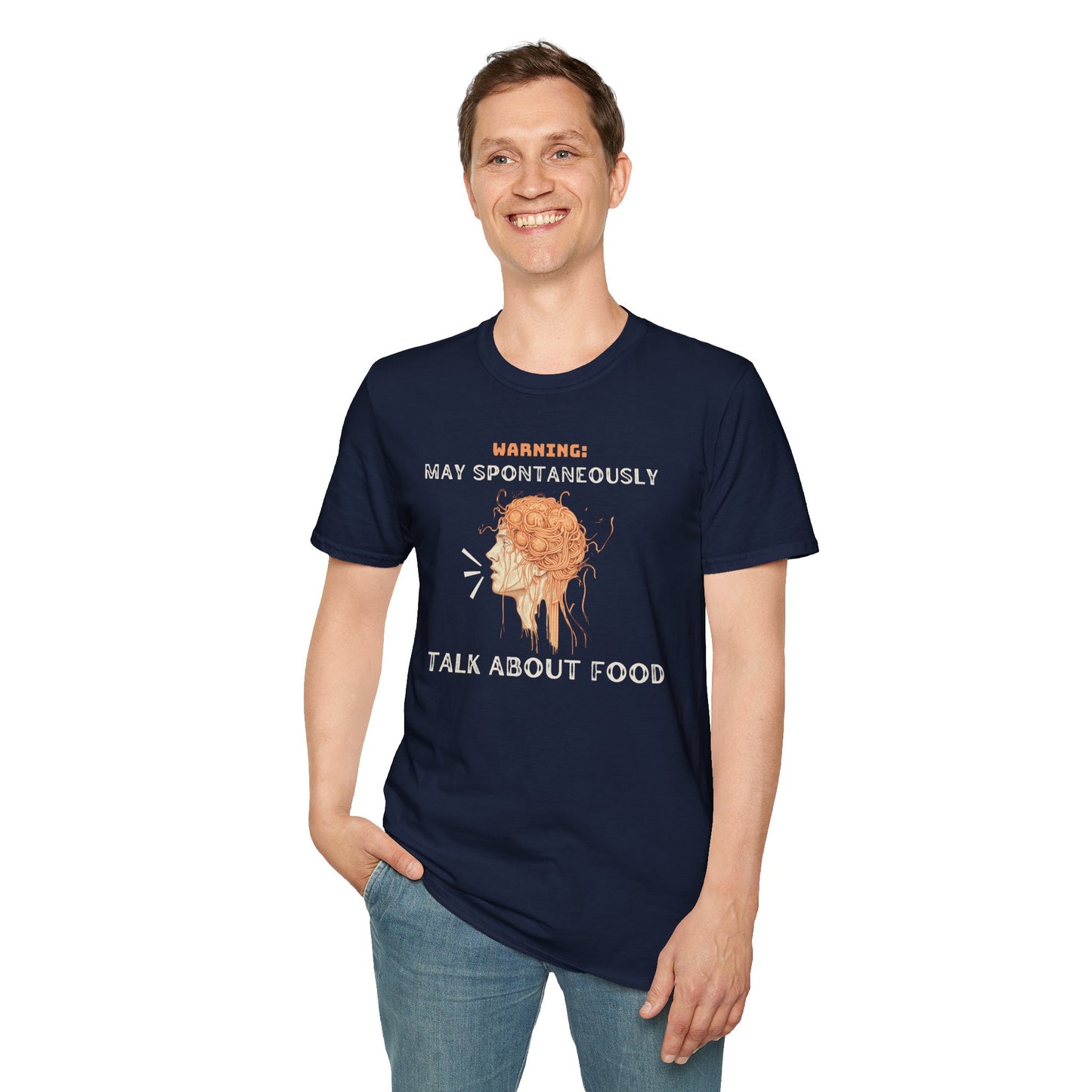 May Spontaneously Talk About Food T-shirt