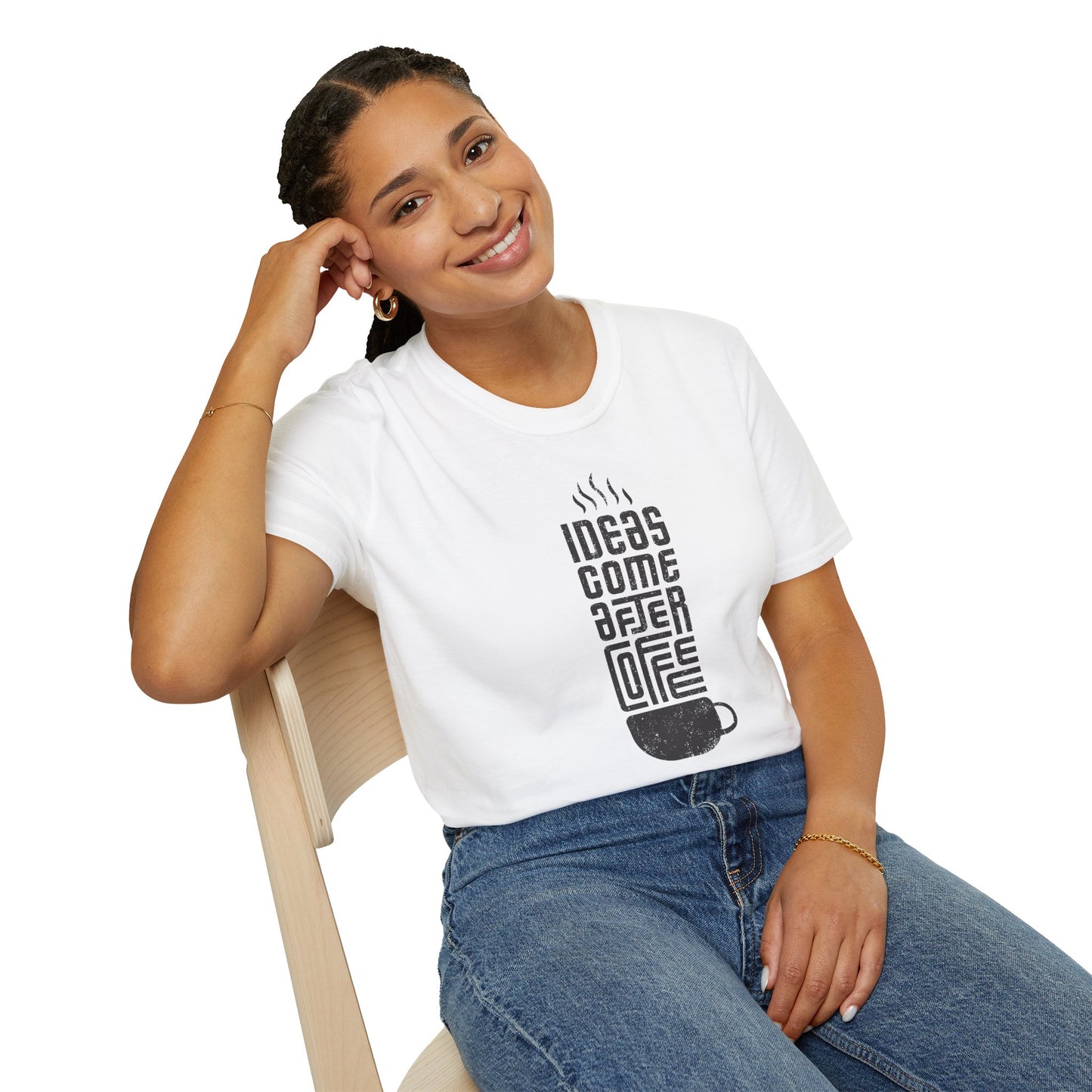 Ideas Come After Coffee T-Shirt