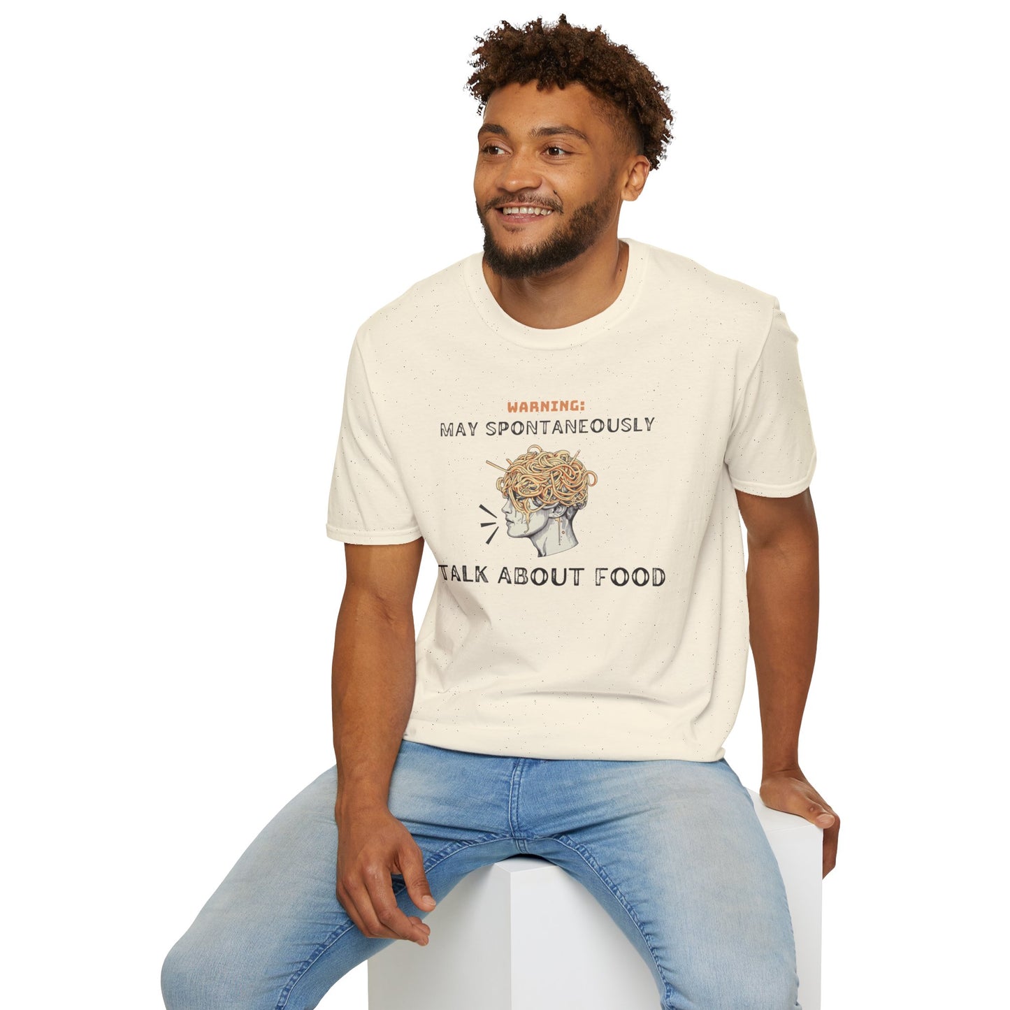 May Spontaneously Talk About Food T-shirt