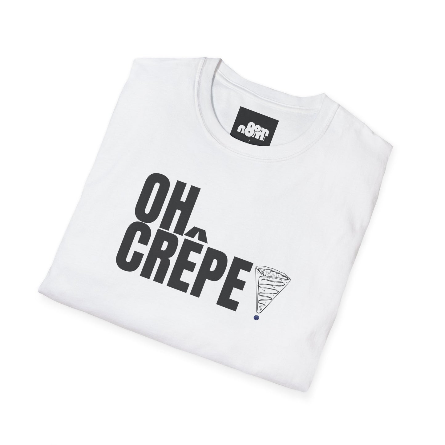 Funny Oh Crepe Unisex T-Shirt Food Theme