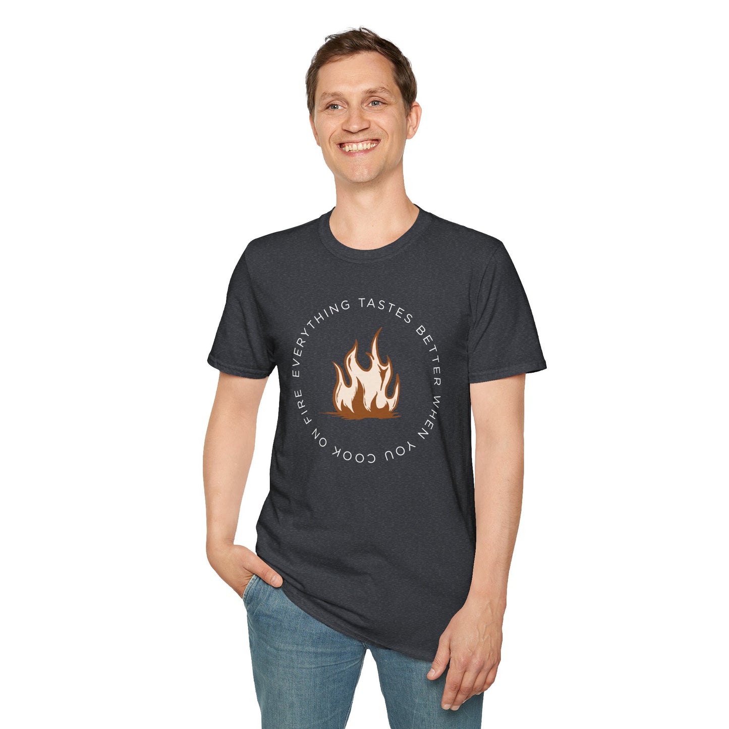 Everything Tastes Better When You Cook On Fire Softstyle T-Shirt