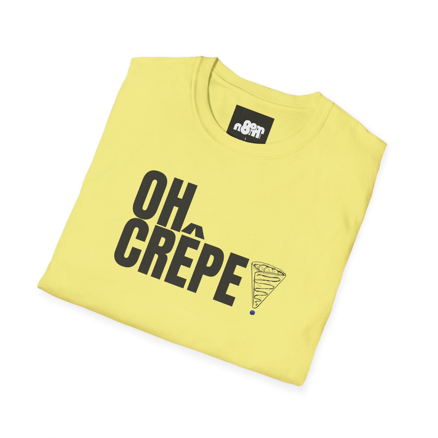 Funny Oh Crepe Unisex T-Shirt Food Theme