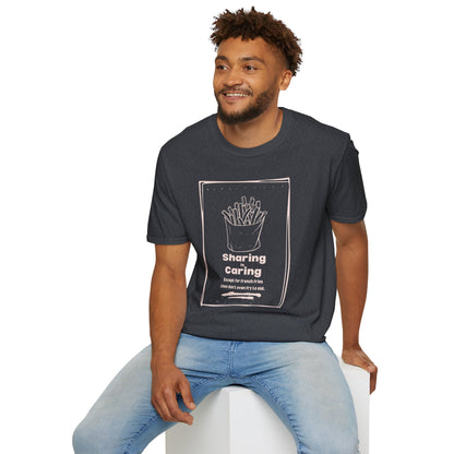 Sharing is Caring French Fry Lover T-shirt