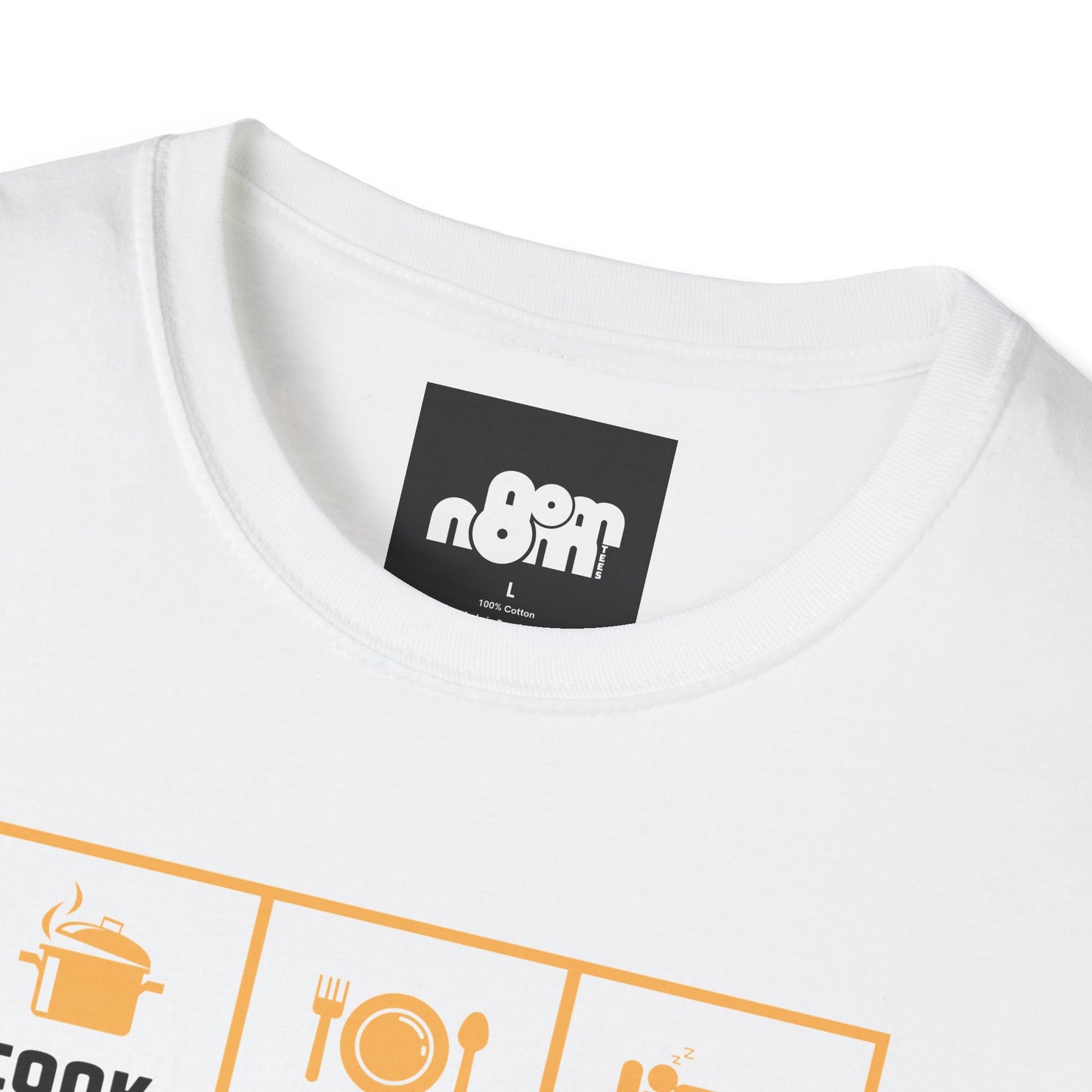 Cook, Eat, Sleep, Repeat T-Shirt