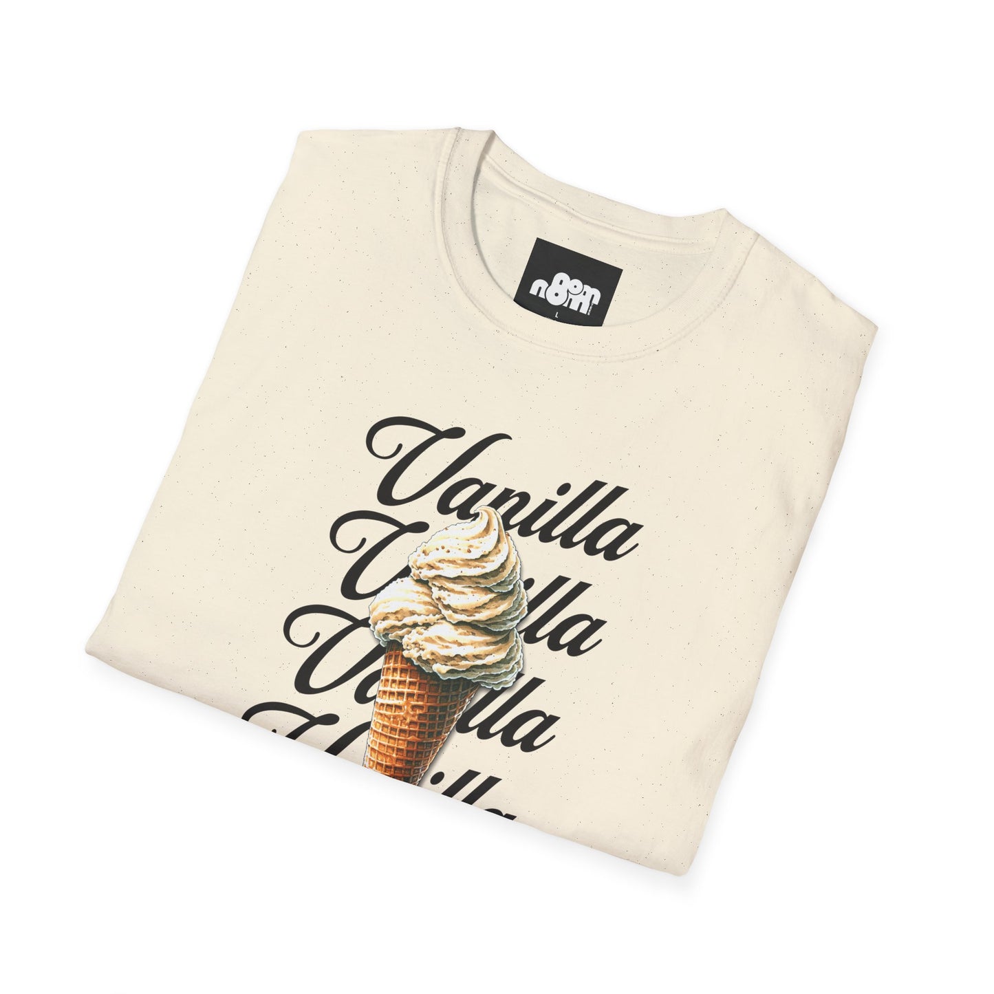 Vanilla Ice Cream Softstyle T-Shirt Unisex Fun Summer Tee