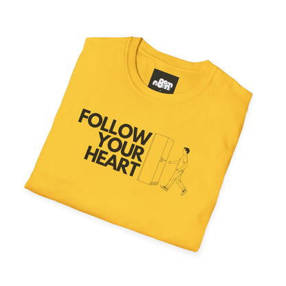 Follow Your Heart T-Shirt Inspirational Casual Wear