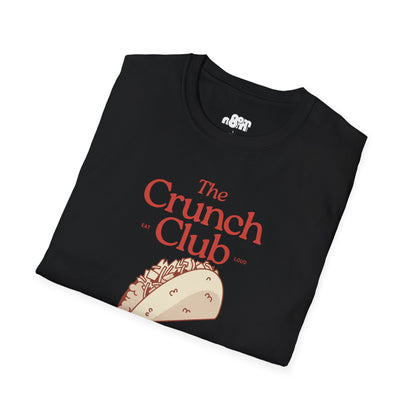 Taco Crunch Club Red Unisex T-Shirt
