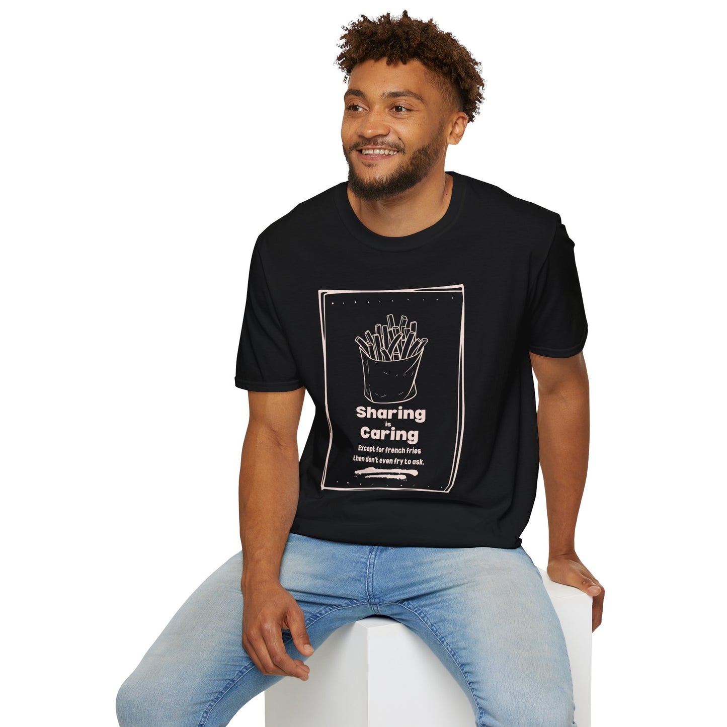 Sharing is Caring French Fry Lover T-shirt