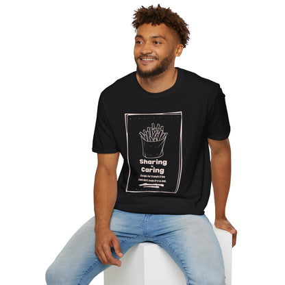 Sharing is Caring French Fry Lover T-shirt