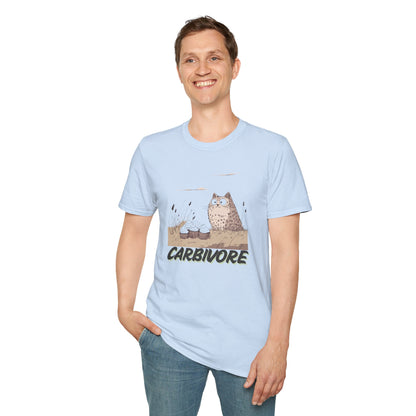 Carbivore Cat T-Shirt Fun & Comfy Design for Animal Lovers