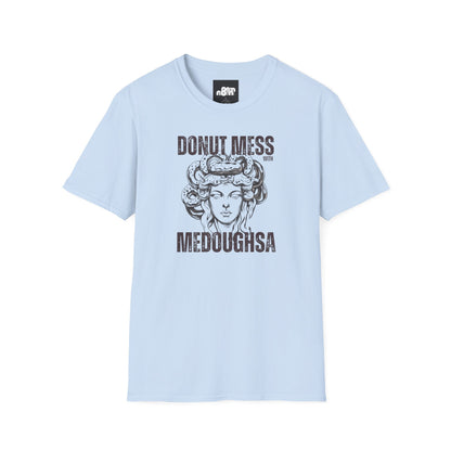 Funny Donut Mess with Medoughsa Softstyle T-shirt