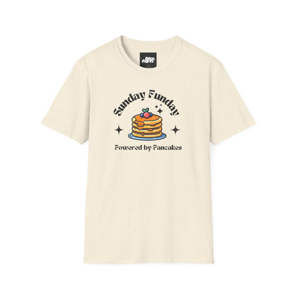 Sunday Funday Pancake T-Shirt for Food Lovers
