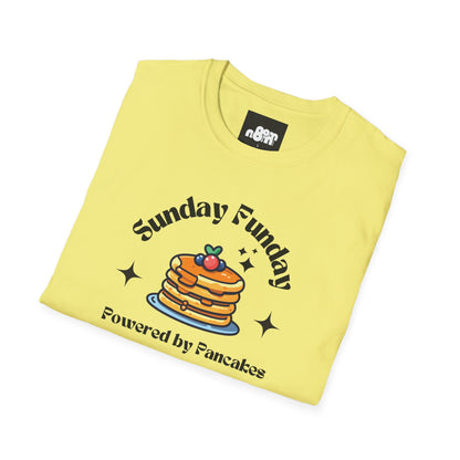 Sunday Funday Pancake T-Shirt for Food Lovers