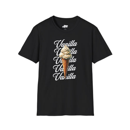 Vanilla Ice Cream Softstyle T-Shirt Unisex Fun Summer Tee