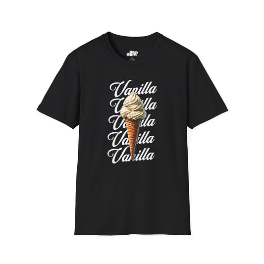 Vanilla Ice Cream Softstyle T-Shirt Unisex Fun Summer Tee